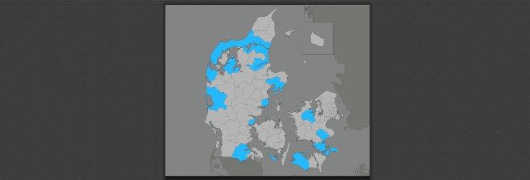 Her kan der nemmere bygges: 91 kystnære anlægsprojekter i høring