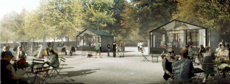 Forskønnet Enghavepark bliver nu ét stort bassin ved skybrud