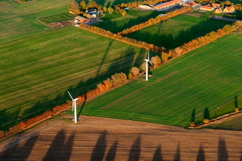 Jylland trækker vindmølletoget