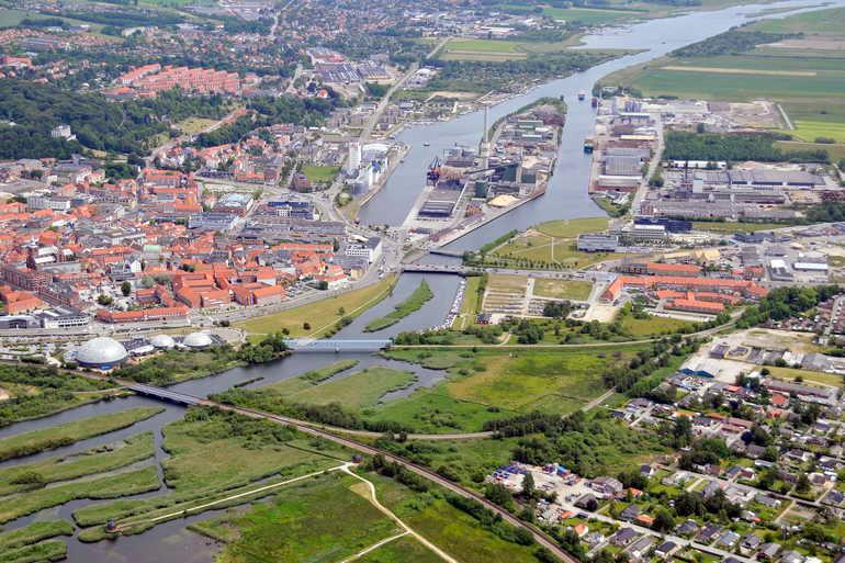 Randers klimasikrer og får central plads ved vandet