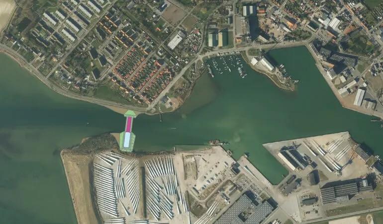 Højvandsport ved Nakskov rammes kraftigt af højere stålpriser