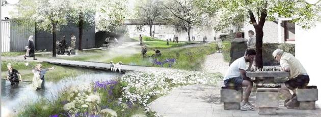 Blågrøn haveby bliver største klimaprojekt 