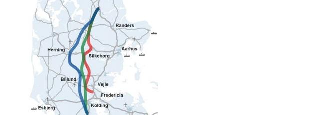 Ny midtjysk motorvej vil ikke lette E45