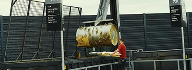 Genbrugsstationer får bonus for at fylde godt