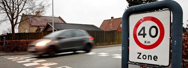 40 km/t giver markant færre ulykker i Gladsaxe