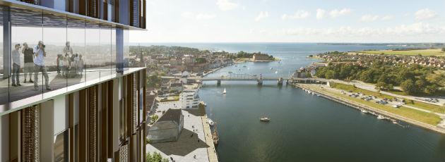 Top-hotel på ny havnefront i Sønderborg