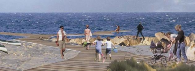 Lad os få hensigtsmæssige strandpromenader