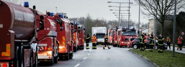 Eksplosionsfare i Fredericia er slut: Evakuering ophævet 