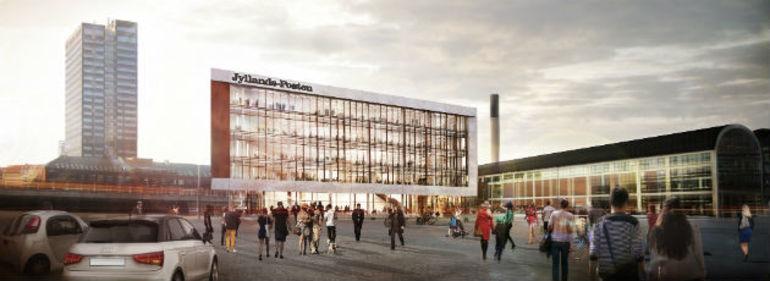 Jyllands-Posten vil bygge nyt domicil ved Filmby Aarhus