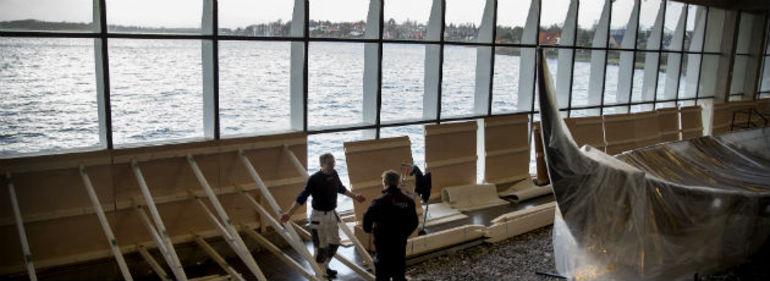 Vikingeskibsmuseet holdt stormen Urd fra døren