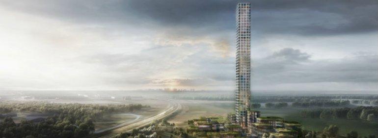 Skyskraber på New York-niveau på vej på heden - på papiret 