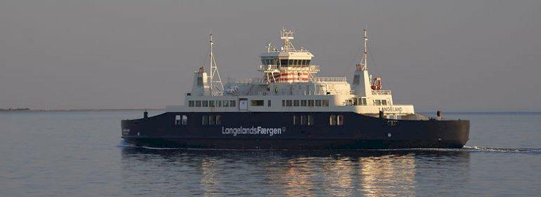 Fire kommuner vil optimere færgeoverfart i Langelandsbæltet 