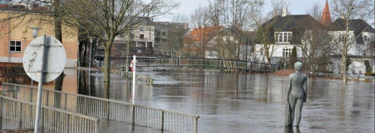 Indlandsbyen Holstebro sikrer sig mod oversvømmelse