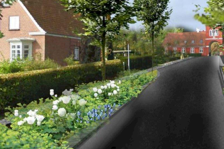Middelfart lader veje lede ekstremregn og vinder klimapris