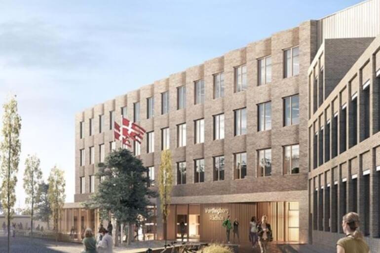 Byggeri af Vordingborgs nye rådhus er sendt i udbud