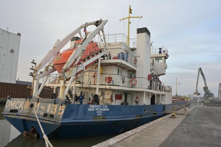 Kolding Havn lossede russisk skib: donerer indtægter til Ukraine