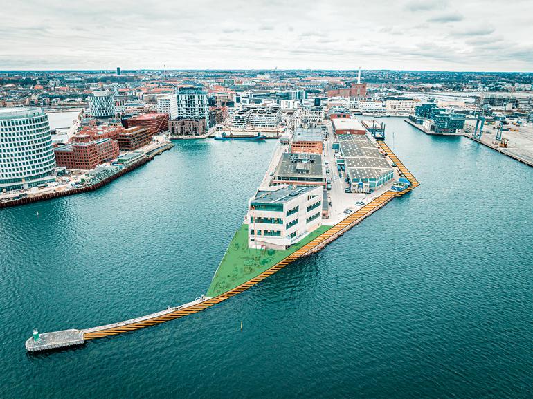 København på vej med sin længste træbrygge