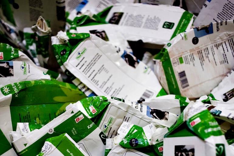 Mælkekartoner driller kommunerne i ny affaldsplan